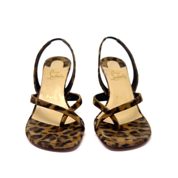 Louboutin Taralita 85 Veau Velour Kitty size 42 - Picture 2 of 4